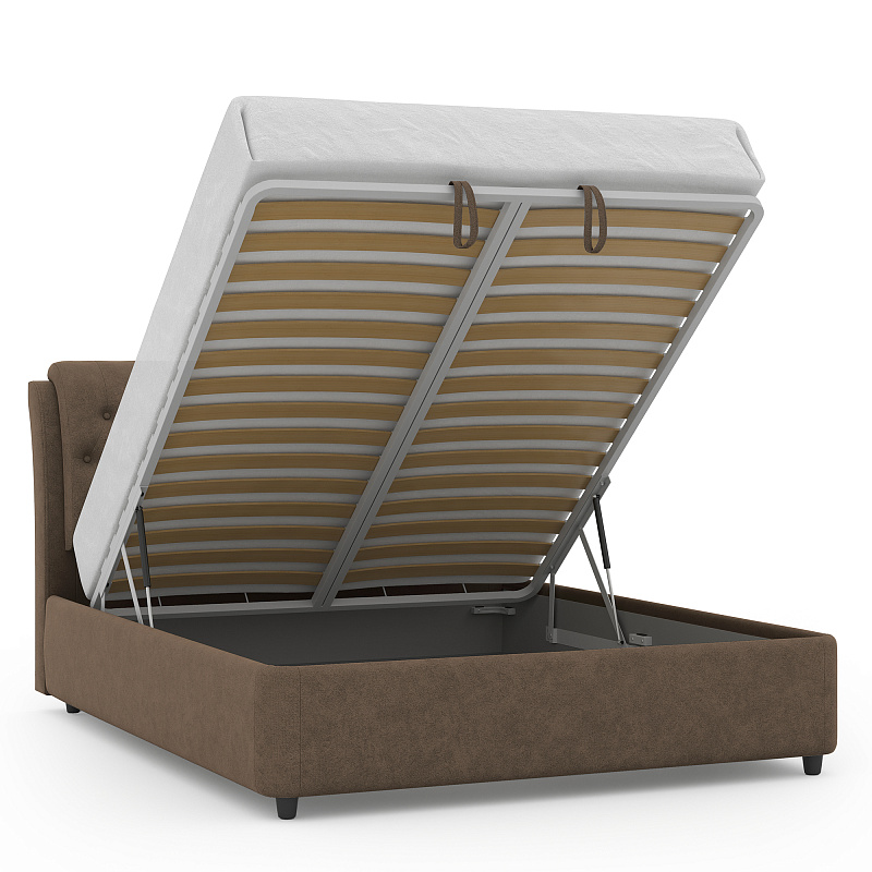 Двуспальная кровать с подъемным механизмом Florina NK313.26